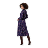 Vestiti casual Donna Surkana - Abito lungo a lupetto - Viola