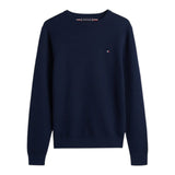 Maglie Uomo Tommy Hilfiger - Seasonal Structure Cneck - Blu
