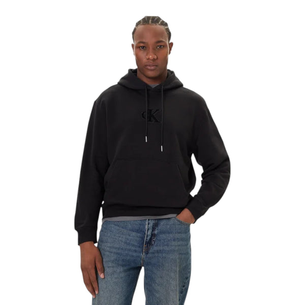 Felpe con cappuccio Uomo Calvin Klein - 350Gsm Fleece Gift Giving Hoodie - Nero