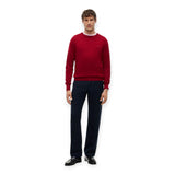 Maglie a manica lunga Uomo Tommy Hilfiger - Pima Org Ctn Cashmere Crew Neck - Rosso
