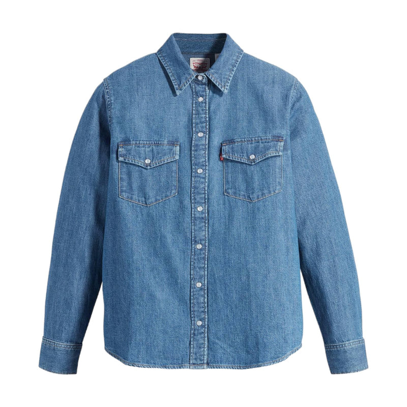 Camicie Donna Levi's - Iconic Western - Blu