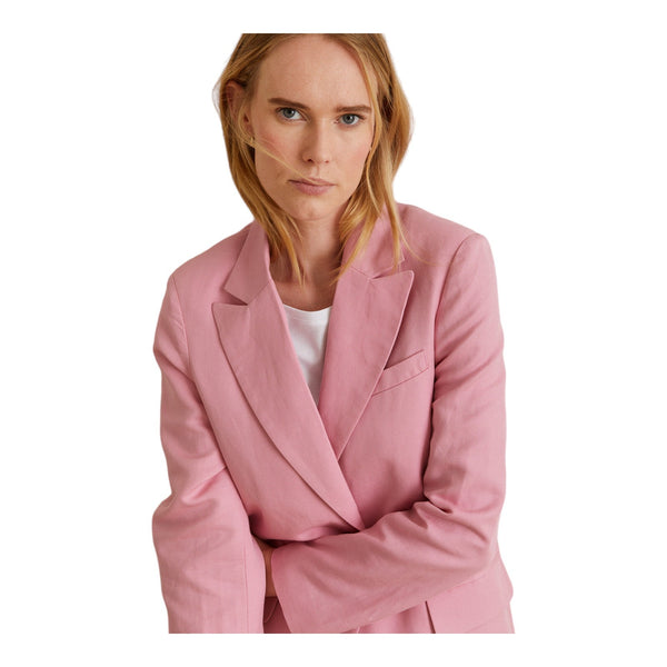 Giacche Donna Yerse - Blazer Misto Lino - Rosa