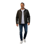 Giacche Uomo Bl'ker - Work Shirt Boiled Wool - Verde