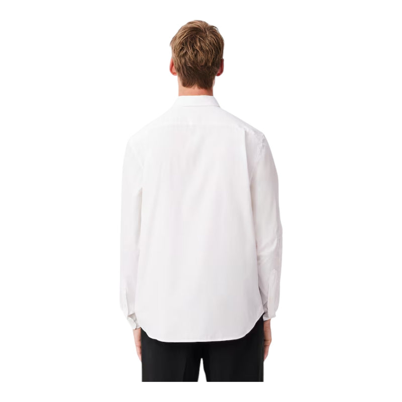 Camicie casual Uomo Lacoste - Camicia M/L - Bianco