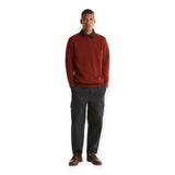 Maglioni Uomo Barbour - Essential Tisbury Crew - Ruggine