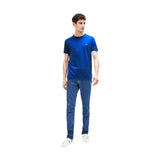 T-shirt Uomo Lacoste - T-Shirt 100% Pima Cotton - Blu elettrico