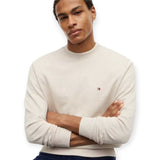 Felpe senza cappuccio Uomo Tommy Hilfiger - Essential Terry Crewneck - Panna