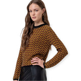 Maglioni Donna Surkana - Maglione girocollo testurizzato - Nero