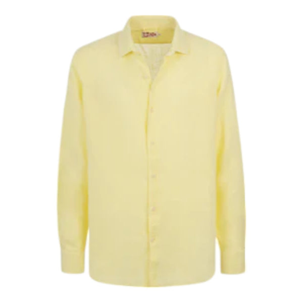 Camicie casual Uomo Mc2 Saint Barth - Pamplona	Classic Shirt - Giallo