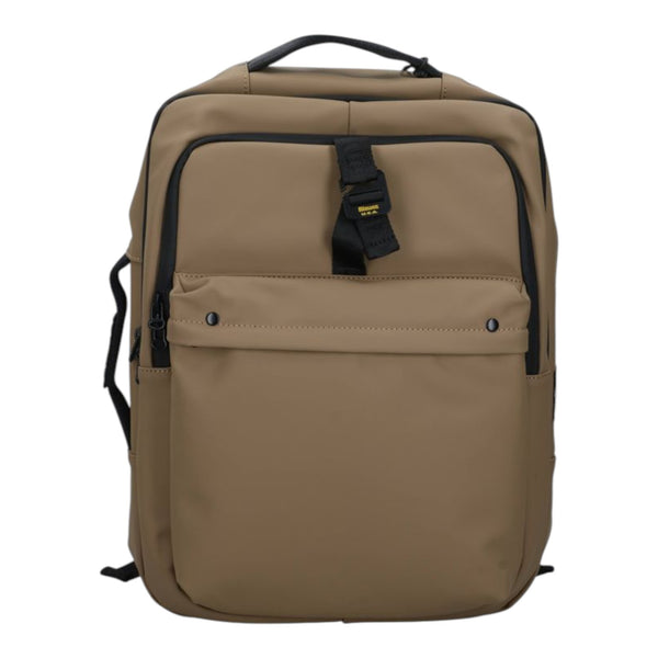 Zaini Casual Uomo Blauer - Rubber Backpack Axel03 - Verde militare