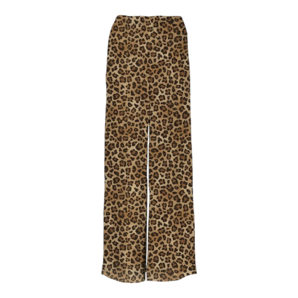 Pantaloni Donna Mc2 Saint Barth - Amalia Woman Wide Pants - Marrone