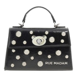 Borse a mano Donna Rue Madam Paris - Mini Teddy Studs Handbag - Nero