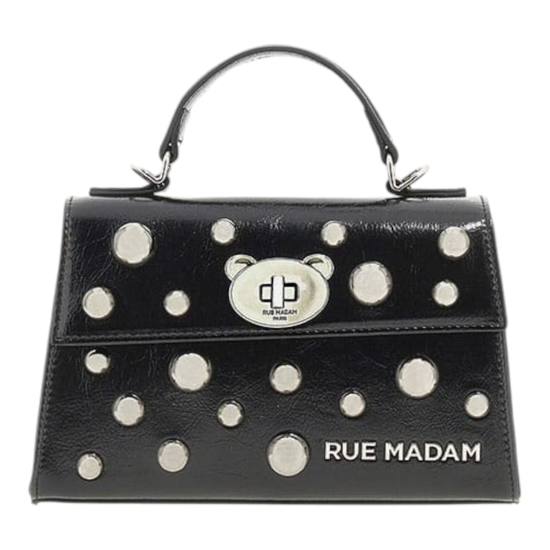 Borse a mano Donna Rue Madam Paris - Mini Teddy Studs Handbag - Nero