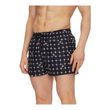 Pantaloncini e calzoncini Uomo Calvin Klein - Short Drawstring-Print Monogram - Nero