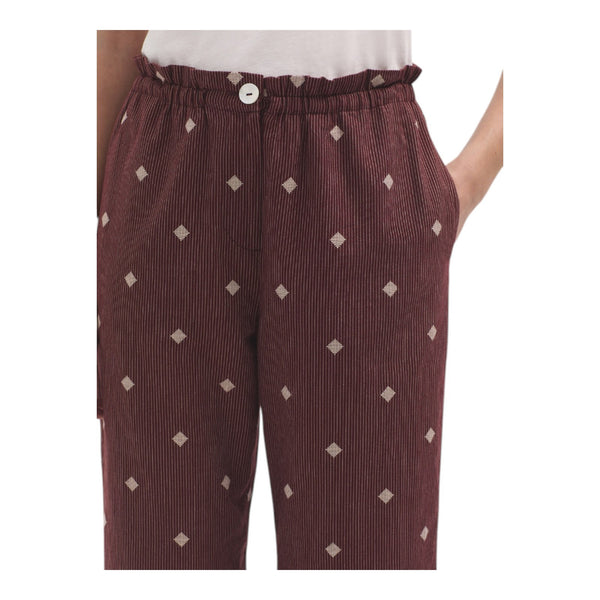 Pantaloni Donna nice things - Pantalone - Marrone