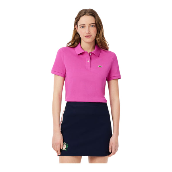 Polo Donna Lacoste - Maglietta M/C - Lilla