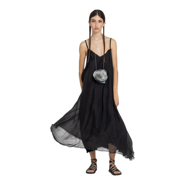 Vestiti casual Donna Sanctamuerte - Abito Lungo Over - Nero