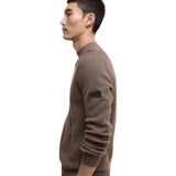 Maglioni Uomo Barbour International - Crawley Crew Neck Jumper - Fango
