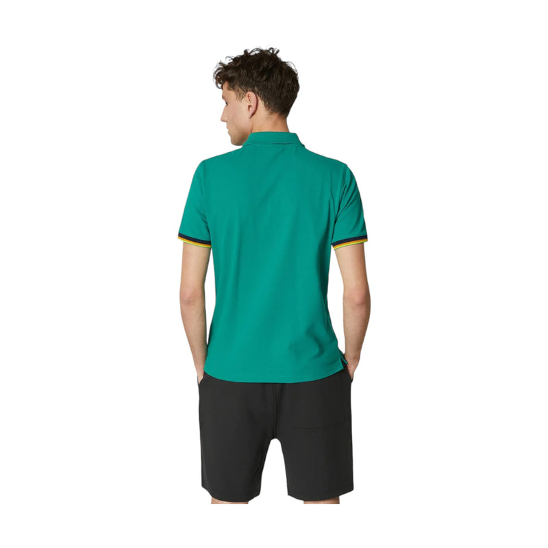 Polo Uomo K-Way - Polo Manica Corta Vincent - Verde