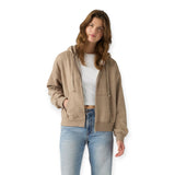 Felpe con cappuccio Donna Levi's - Everyday Full Zip Hoodie Sweatshirt - Beige