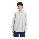 Camicie Donna Tommy Hilfiger - Tjw Rlx Linen Shirt - Blu