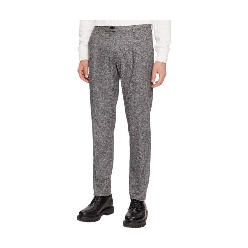 Pantaloni Uomo Tommy Hilfiger - Hampton Donegal 1 Pleat - Grigio