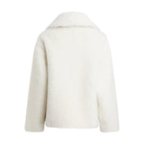 Giacche Donna Calvin Klein - Short Sherpa Jacket - Avorio