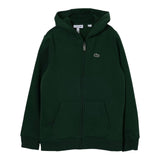 Felpe con cappuccio Ragazza Lacoste - Lcb Core Fleece Full Zip Hoodie - Verde