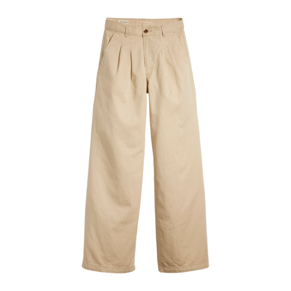 Pantaloni Donna Levi's - Pleated Wideleg Trouser - Beige