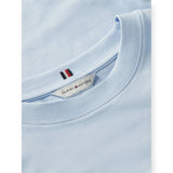 T-shirt Donna Tommy Hilfiger - Th Script Reg C-Nk Ss Tee - Celeste