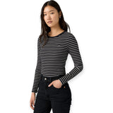 Maglie a manica lunga Donna Levi's - Hayes Ls Tee Gemini - Blu
