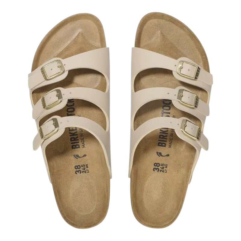 Sandali Donna Birkenstock - Florida sandcastle Birko Flor - Sabbia