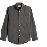 Camicie casual Uomo Tommy Hilfiger - Flex Poplin Gingham Rf Shirt - Grigio