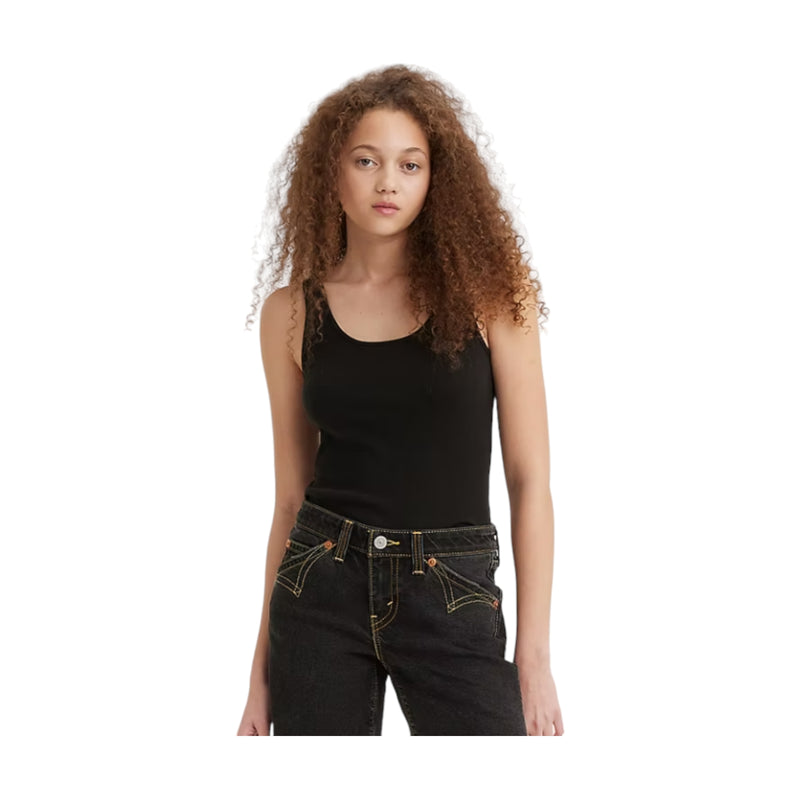 Canotte e top Donna Levi's - Classic Fit Tank - Nero