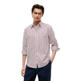 Camicie casual Uomo Tommy Hilfiger - Flex Poplin Seasonal Stripe Sht - Multicolore