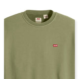 Felpe senza cappuccio Uomo Levi's - The Original Hm Crew - Verde