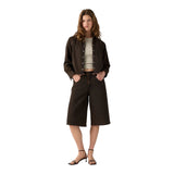 Bermuda Donna Levi's - Super Baggy - Marrone