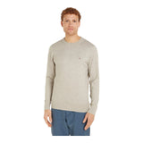 Maglie a manica lunga Uomo Tommy Hilfiger - Pima Org Ctn Cashmere Crew Neck - Grigio