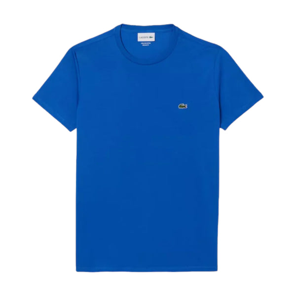 T-shirt Uomo Lacoste - T-Shirt 100% Pima Cotton - Azzurro