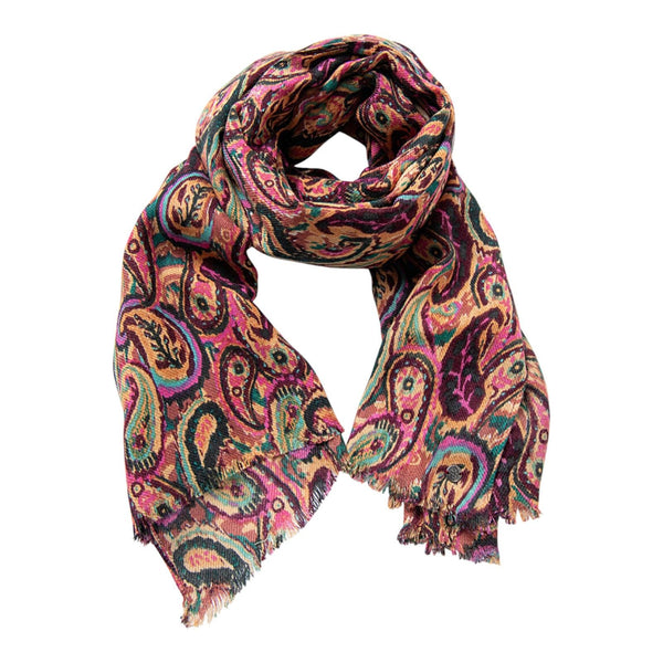 Sciarpe Donna Surkana - Sciarpa Rettangolare Stampata - Multicolore