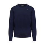 Maglioni Uomo K-Way - Pullover Filo Sebastien Cotton - Blu