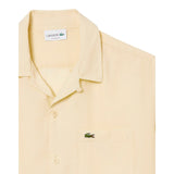 Camicie casual Uomo Lacoste - Camicia M/C - Beige