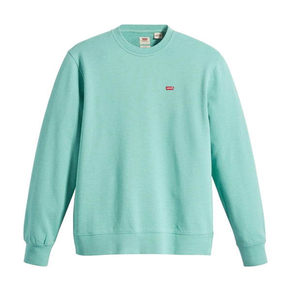 Felpe senza cappuccio Uomo Levi's - The Original Hm Crew - Verde