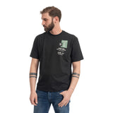 T-shirt Uomo Blauer - Brush T-Shirt Manica Corta - Nero