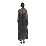 Vestiti casual Donna Sanctamuerte - Chemisier Coreano - Grigio