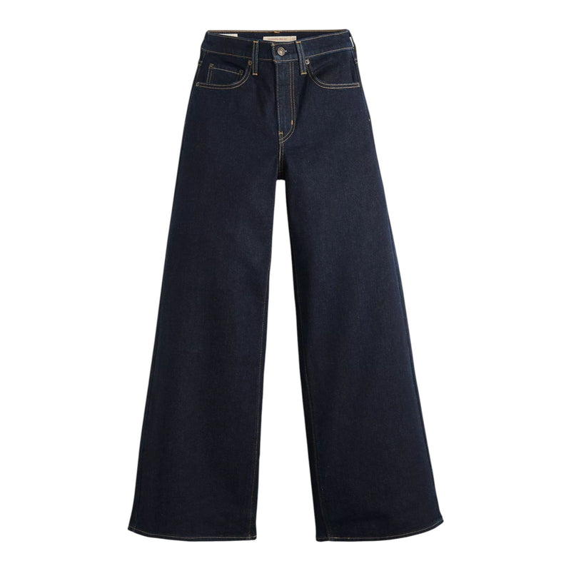 Jeans Donna Levi's - 728 Hr Wide Leg Retro Rinse Lb - Denim