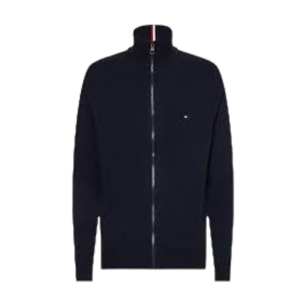 Cardigan Uomo Tommy Hilfiger - 1985 Zip Through Cotton - Blu