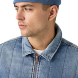 Baschi e berretti Uomo Levi's - Slouchy Red Tab Beanie Horizon Blue - Blu