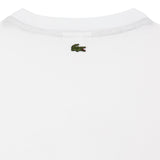 T-shirt Bambino Lacoste - Lcg S/S Knit Top - Bianco