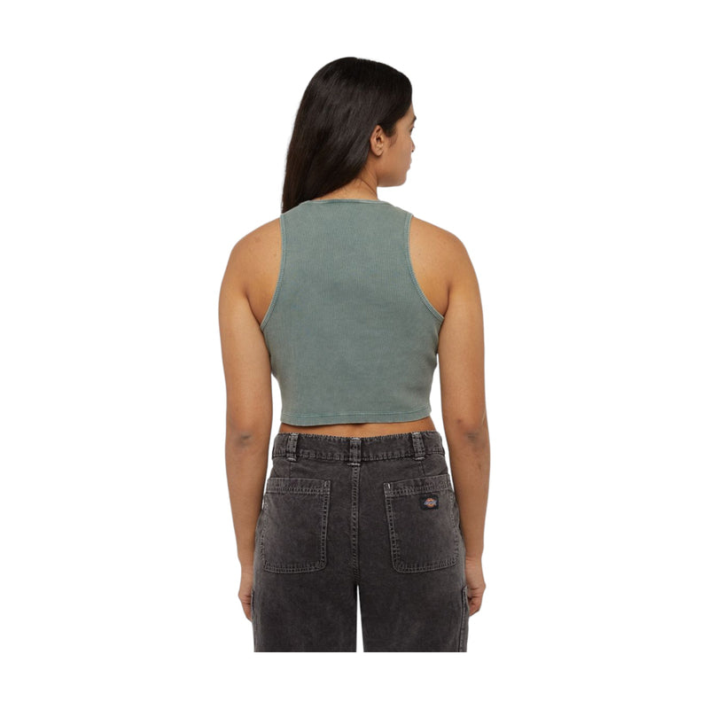 Canotte e top Donna Dickies - Newington Vest W Dble - Verde